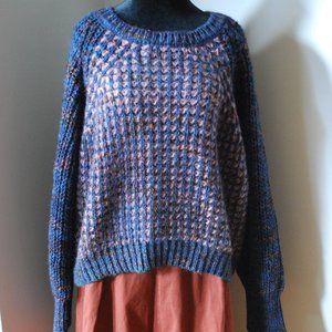 Purple "Moth" Sweater (Anthropologie)